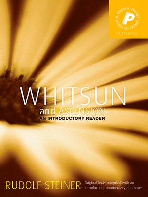 cover image of Whitsun and Ascension